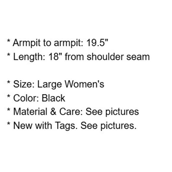 Nicole Miller Top Womens Large Black Linen Blend Ruffle Hem Blouse Resort New - Picture 4 of 14